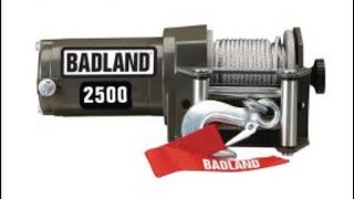 Harbor Freight ATV Winch Install