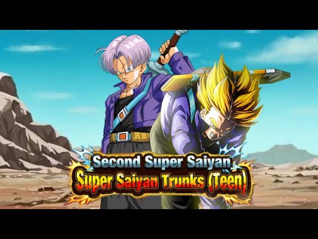 Solid Saiyan Power Super Saiyan Trunks (Teen) & Super Saiyan Broly