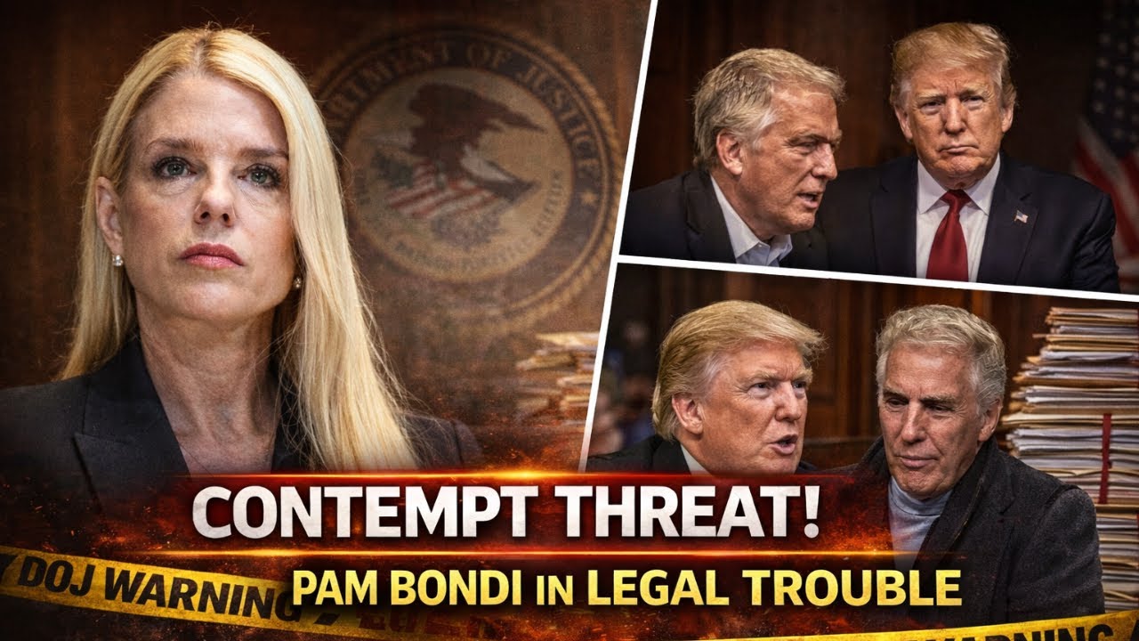 Epstein Files Explode as Department Misses Deadline, Faces Contempt