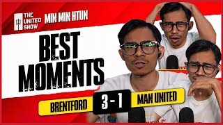 BRENTFORD VS MANCHESTER UNITED | FAN BEST MOMENTS