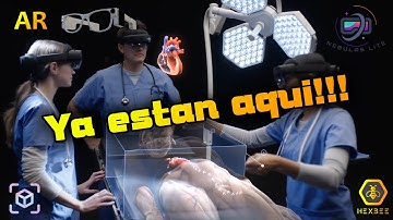 👓 Prototipo del proyecto Nebulas LITE con visión AR 👁 y handtraking 👋