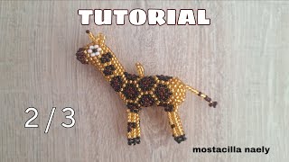 Information 3D Giraffe 🦒 in seed beads part 2 Update