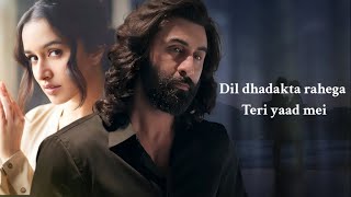 Dil Dhadakta Rahega Teri Yaad Mein (LYRICS) Stebin Ben | Ranbir Kapoor, Shraddha Kapoor | Anu Malik