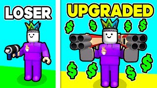 UPGRADED Rocket Launcher To DESTROY Towers For CASH On Roblox