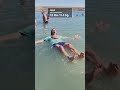 Can a human sink in dead sea