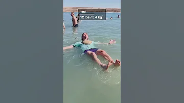 Can a Human Sink in Dead Sea?