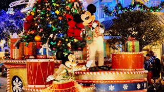 Mickey's Once Upon a Christmastime Parade 2021 FULL SHOW in 4K | Magic Kingdom Walt Disney World