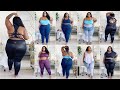 Plus Size Activewear Try-On Haul + Giveaway | We Letting Rolls & Dimples Show | YOGACLUB