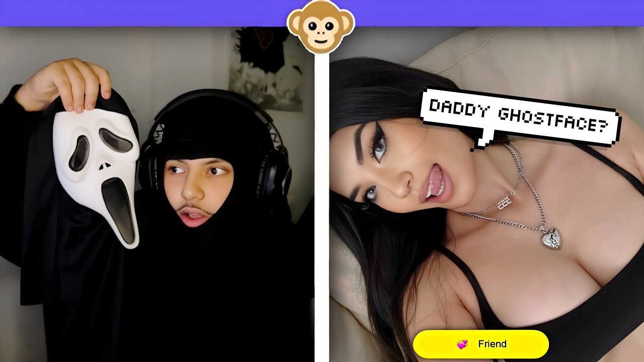 GHOSTFACE RIZZ ON THE MONKEY APP ❤️(HALLOWEEN SPECIAL)