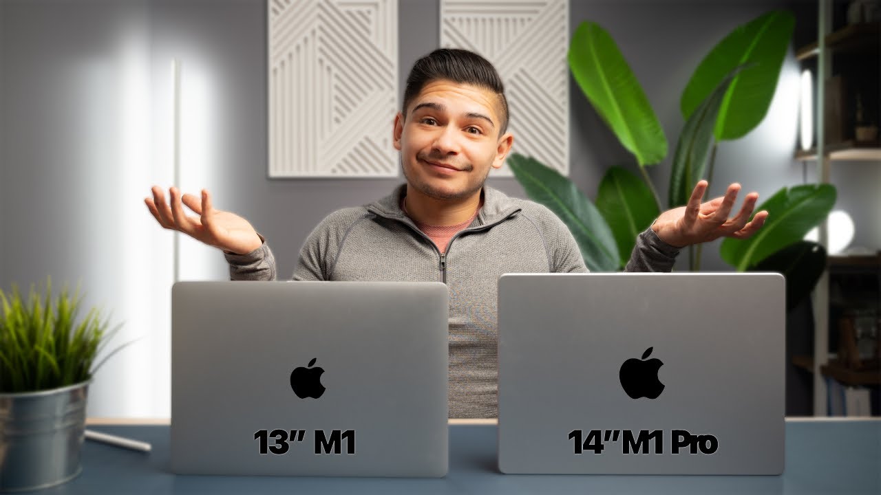 MacBook Pro 13” M1 vs 14" M1 Pro | Is BIGGER actually BETTER?! - YouTube