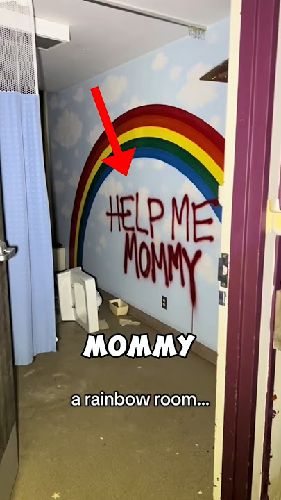 'HELP ME MOMMY' written by blood??😱