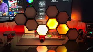 Information Hex Tile WLED Wall Lamp Update