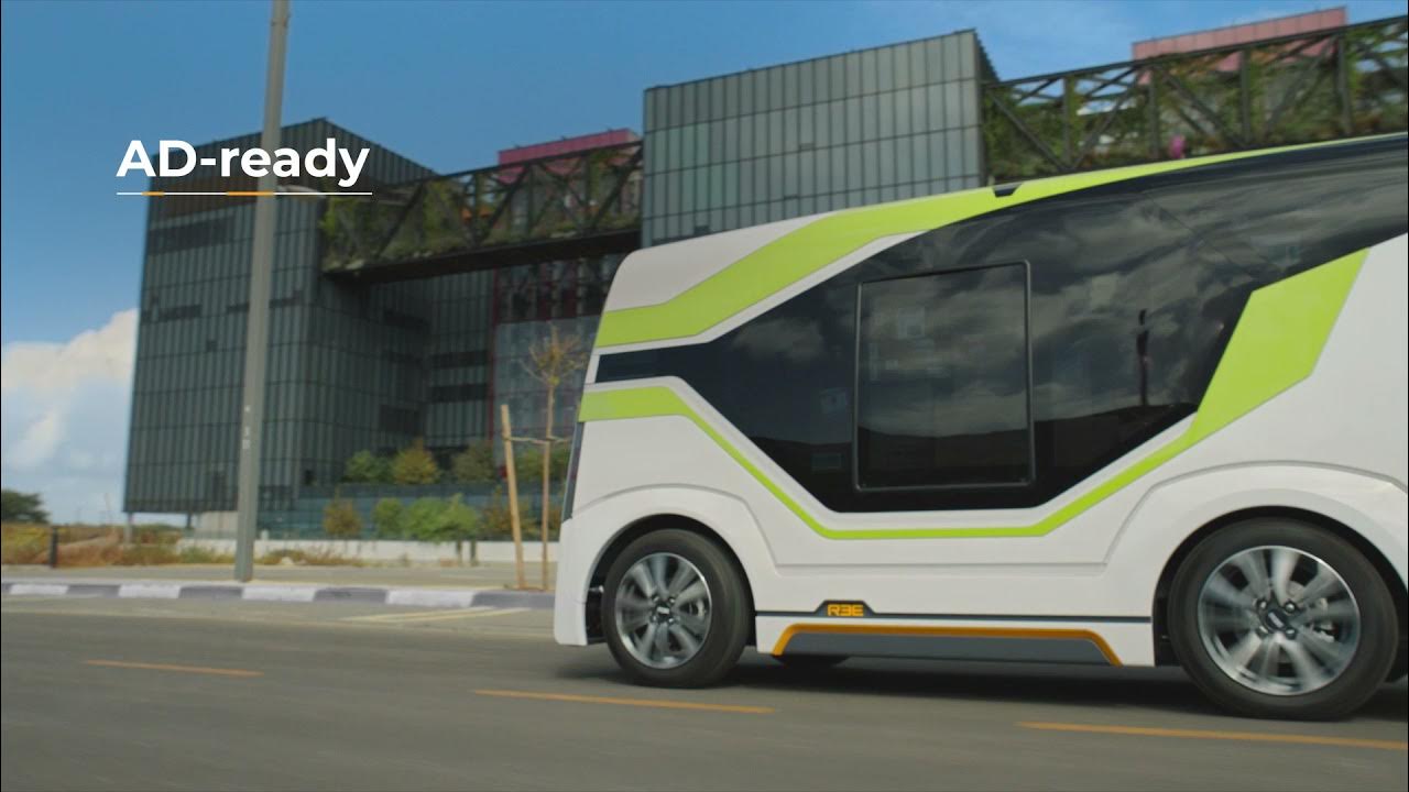 Unveiling Leopard autonomous lastmile delivery concept vehicle