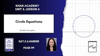 SAT.5.6.Harder: Circle Equations, page 99