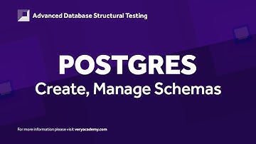 Creating and Managing PostgreSQL Schemas