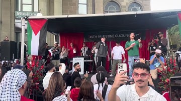 MC Abdul, Anees and Macklemore ❤️🇵🇸