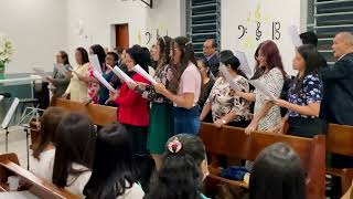 Satisfação (Vencedores por Cristo) - CORAL FILADÉLFIA / Confraternização Coral Moriá Cidade Kemel