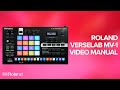 Roland verselab mv1 song production studio manual