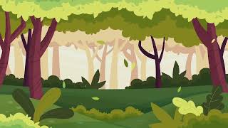 Background Animasi Hutan kartun || no copyright - Animasi Green