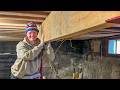 Restoring A $7,000 Mansion: Rebuilding Basement Beams