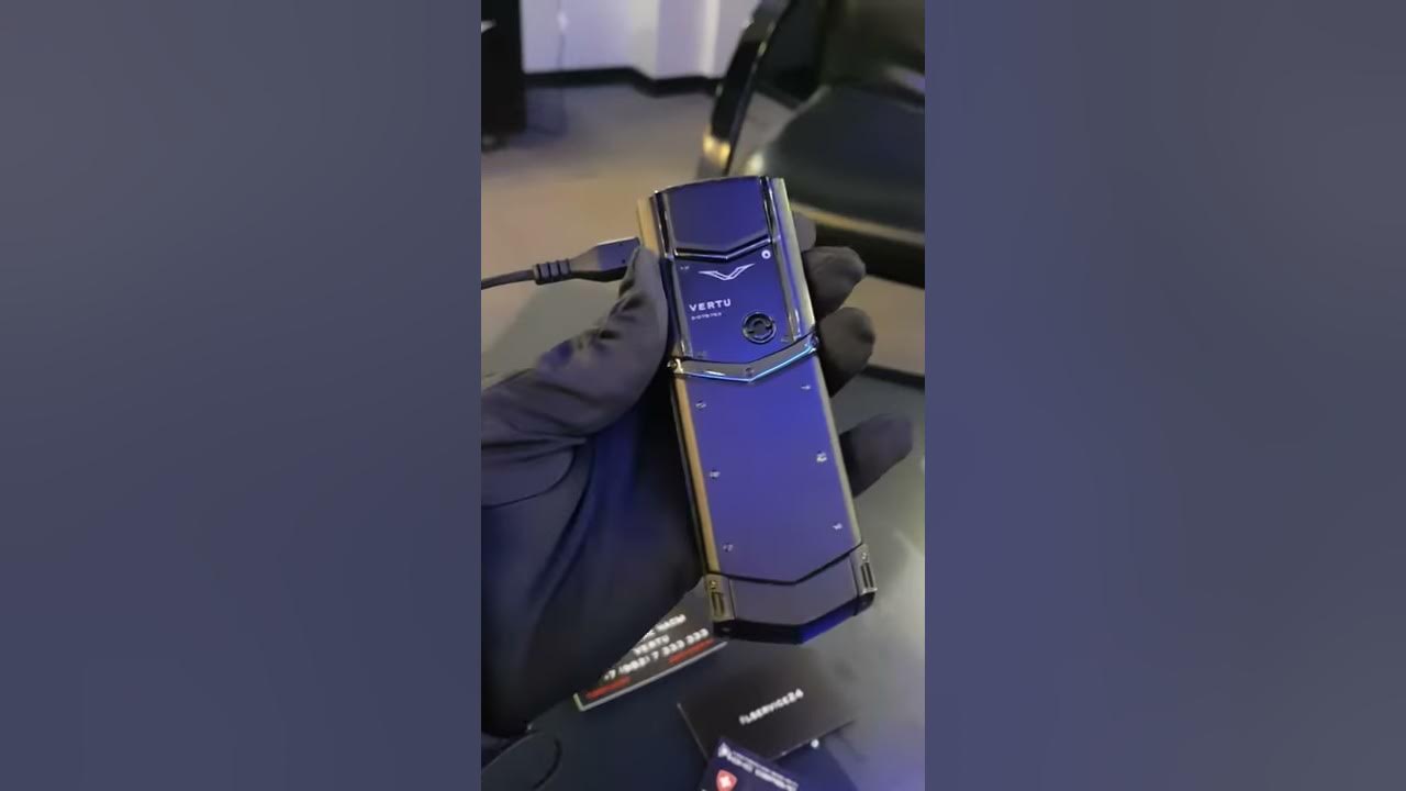 Сломан разъём зарядки на Vertu Signature S Design Pure Black