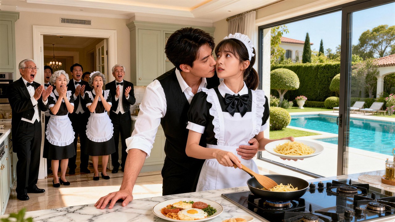 💕昔日金融女王淪落為千億總裁做保姆，豈料高冷雇主竟是高中時救下的那個少年！一碗土豆絲，直接讓性冷淡總裁破防求愛！ #甜寵 #豪門 #總裁 #短劇 #短劇全集 #熱播短劇