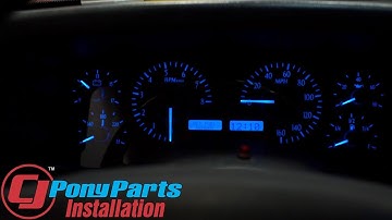 Modernize Your Fox Body Mustang: Dakota Digital VHX Gauge Instrument Cluster Assembly Install