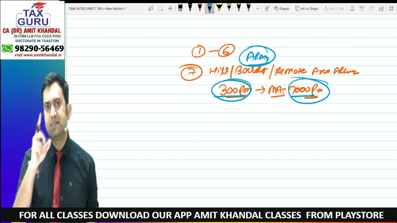 CMA INTER DT CLASS 10 FOR 2020 EXAMS BY CA DR AMIT KHANDAL