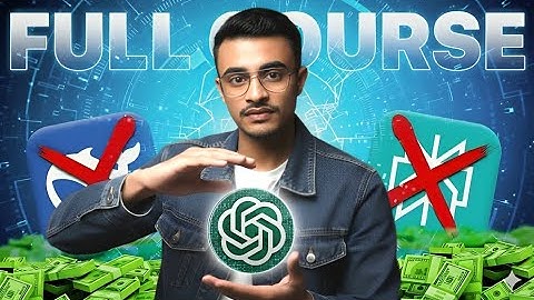 Chatgpt AI Full Course (How To Use Chatgpt Like A Pro)