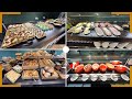 Frühstücksbuffet NH Collection Spin Tower Frankfurt | ausführlicher Rundgang | 4K