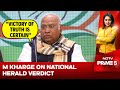Mallikarjun Kharge On National Herald Verdict: "Victory Of Truth Is Certain"