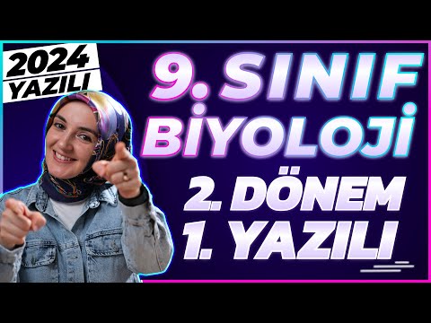 9.Sınıf Biyoloji 2.Dönem 1.Yazılı 2024 #yazılı #biyoloji