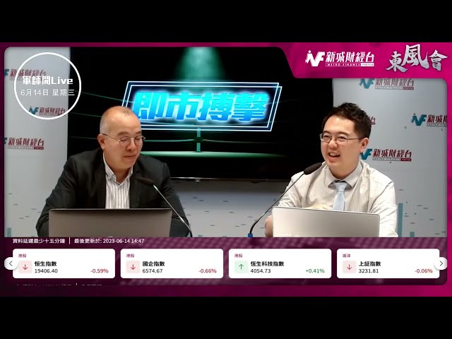 【東風會-軍師開Live】解讀美國CPI回落原因  港股高位拉鋸要如何部署？｜東風會軍師 朱晉民｜6月14日