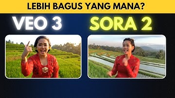 🔥SORA 2 vs VEO 3 Mana yang Lebih Bagus? 🤔 | Perbandingan SORA 2 VS VEO 3