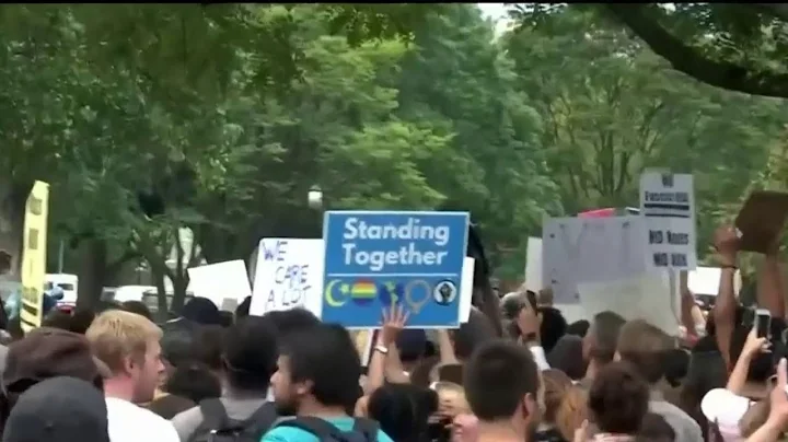 Counter-protesters far outnumber white nationalists at DC rally