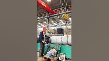 The Production Process of Steam Insulated Pipe with Steel Jacket. #pipeline #pipelining #pipes