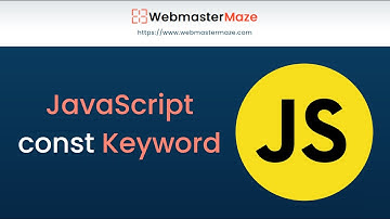 JavaScript const Keyword