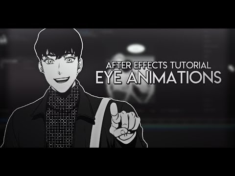 after effects tutorial: eye animation