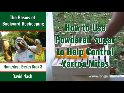 How to Use Powdered Sugar to Control Varoa Mites
