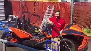 Guy Loses Control of Power Washer - 990106