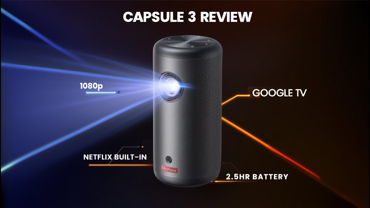 NEBULA Capsule 3 GTV Review – Ultimate Portable Mini Projector for