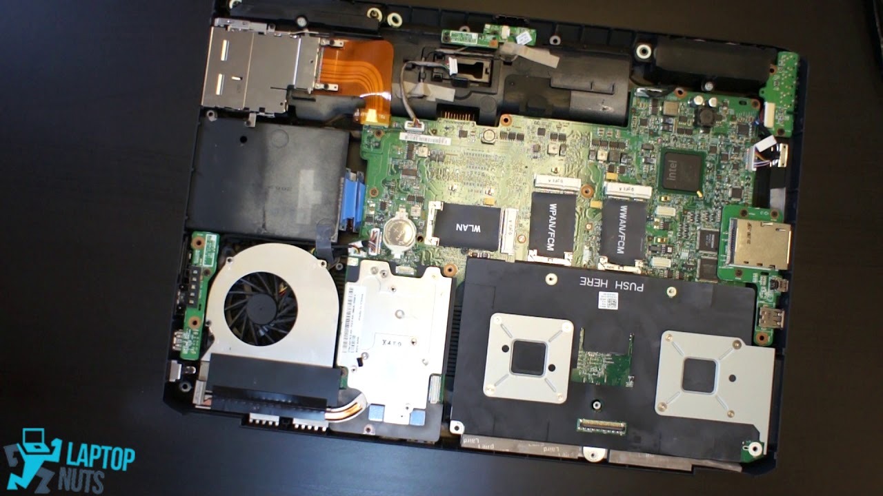 Laptop Dell XPS M1730 Disassembly Take Apart Sell. Drive, Mobo, CPU & other parts Removal YouTube