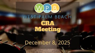 CRA Meeting | December 8, 2025