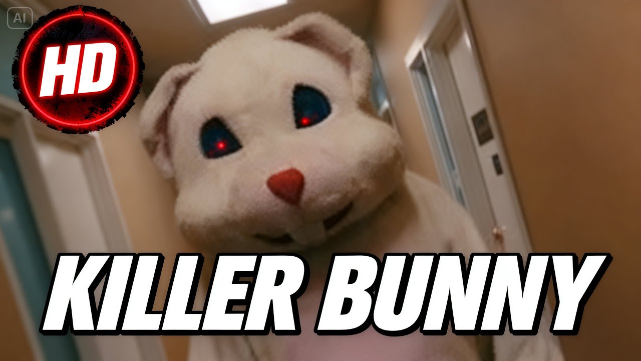 Masked Rabbit Killer Bunny Mask Killer Crashes Underground Rave | Horror Comedy - YouTube
