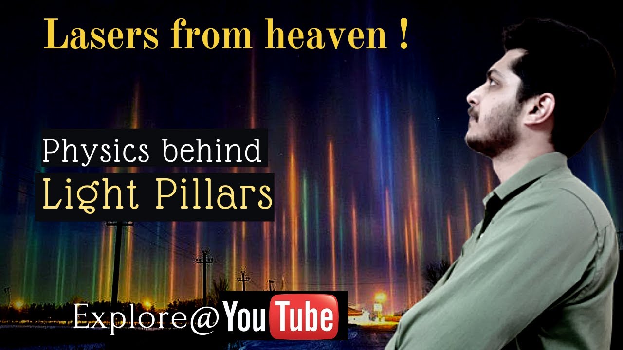 Light pillars Lasers from the sky! YouTube