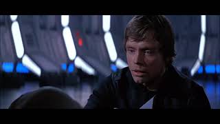 Star Wars VI Return of the Jedi (movie 1983) - Luke takes Darth Vader's mask off