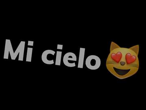 Mi cielo mi luna 🧚‍♂️ qara yazılı video / whatsApp ucun maraqli video / yazili video / sounds app🥀