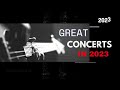 See who the best top performers and top 2023 concerts tours