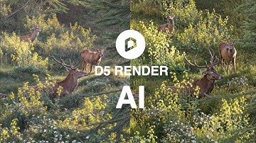 D5 RENDER | TUTORIAL AI ENHANCER D5 RENDER 2.8 #d5render #artist #d5rendertutorial