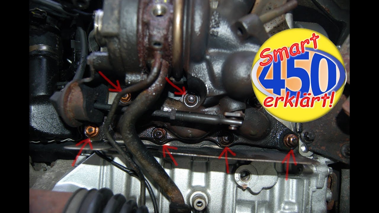 Smart Fortwo 450 Krümmer Turbo Wechsel wechseln tauschen Tausch Reparatur